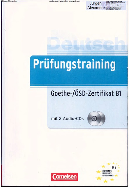 Prüfungstraining DaF B1 Goethe ÖSD Zertifikat